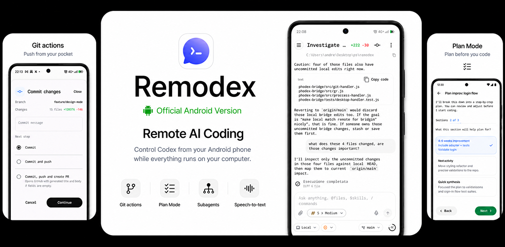 Remodex Android beta preview